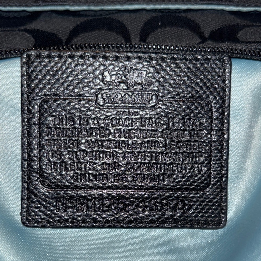 Coach Black Crossbody Bag - Picture 9 of 12